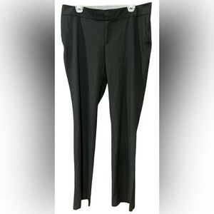 Old Navy Black Stretch Work Straight Legged Pants Size 14 Long